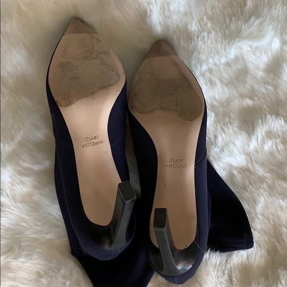 Stuart Weitzman Rapture 75 Sock Booties Boots - Picture 5 of 5